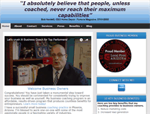 Tablet Screenshot of inlinebusinessadvisors.com